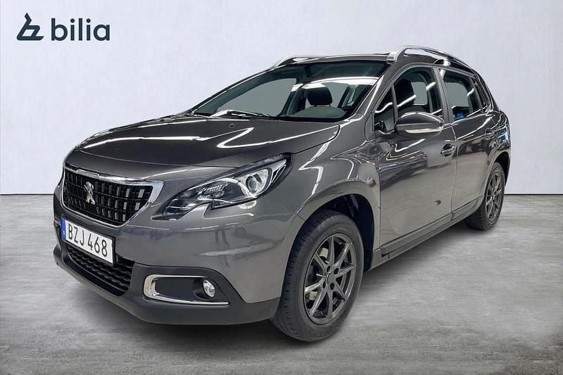 Grå Begagnad 2017 Peugeot 2008 SUV | 92 900 kr (Bra pris) - Bild 1/3