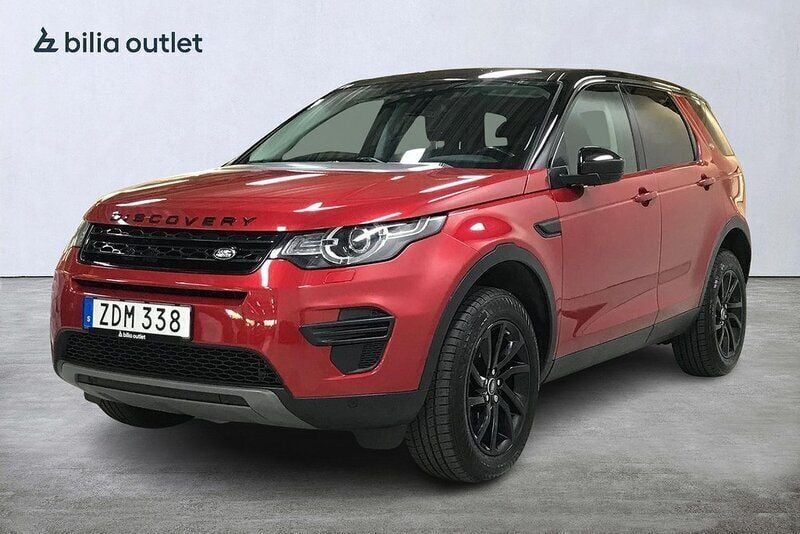 Röd Begagnad 2017 Land Rover Discovery Sport S SUV | 249 900 kr - Bild 1/3