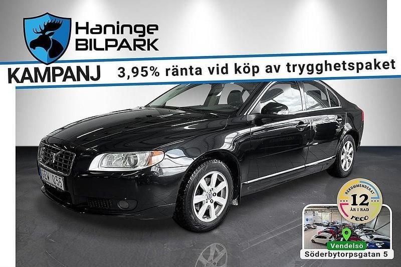 Svart Begagnad 2007 Volvo S80 Summum Sedan | 59 995 kr (Marknadspris) - Bild 1/2