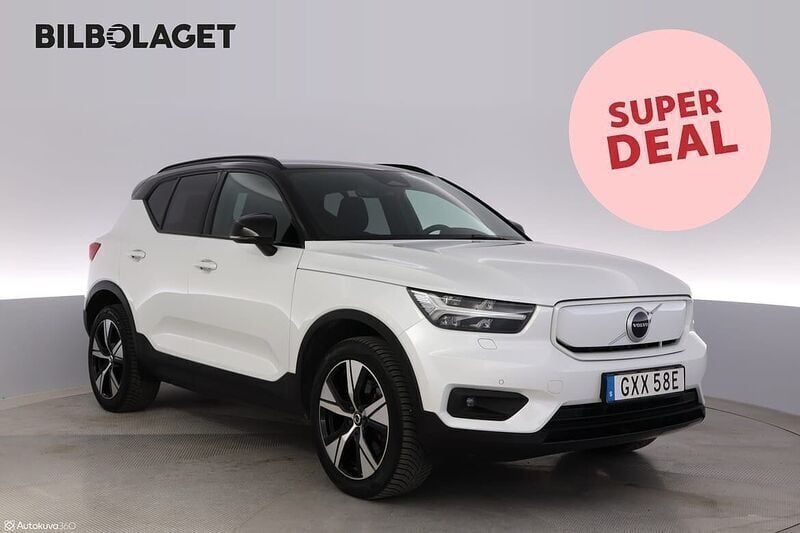 Vit Begagnad 2022 Volvo XC40 Plus SUV | 314 500 kr - Bild 1/4