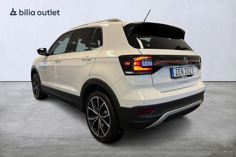 Begagnad VW T-Cross Comfortline 110 HK (80 kW) 2021 Vit SUV