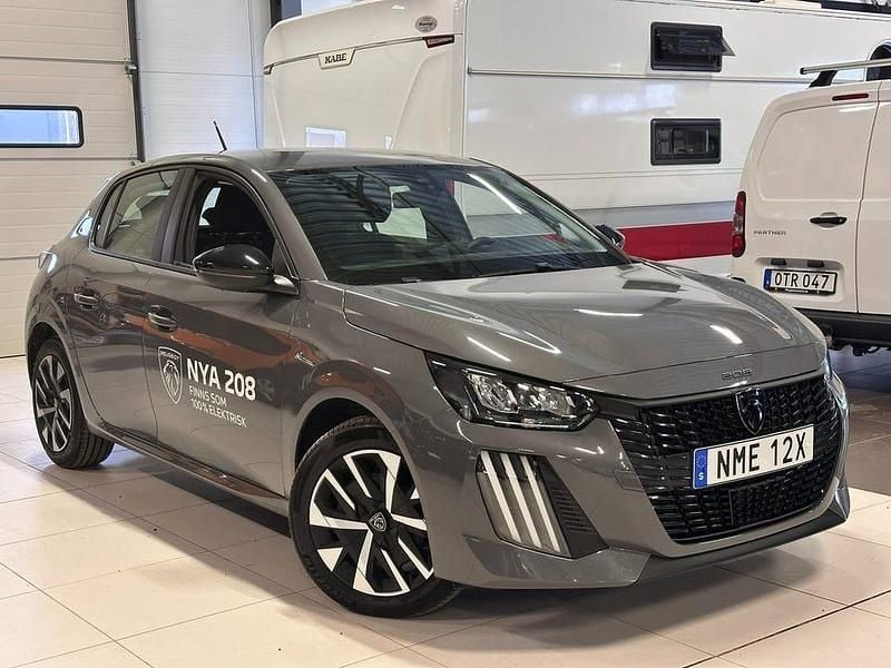 Begagnad Peugeot 208 Active 75 HK (55 kW) 2024 Grå Halvkombi