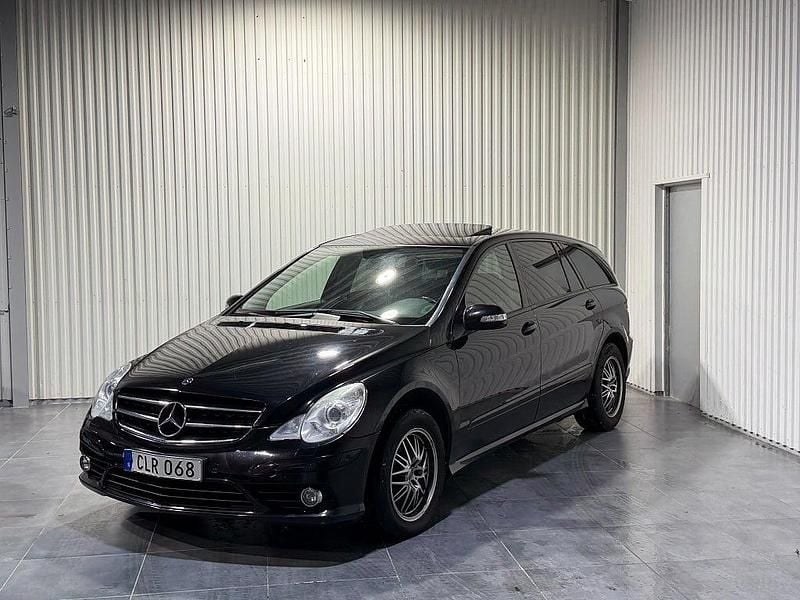 Svart Begagnad 2009 Mercedes R350 Minibuss | 59 900 kr - Bild 1/4
