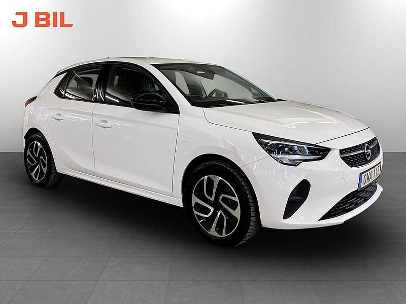 Vit Begagnad 2022 Opel Corsa-e Design & Tech Halvkombi | 209 900 kr (Lite dyr) - Bild 1/3