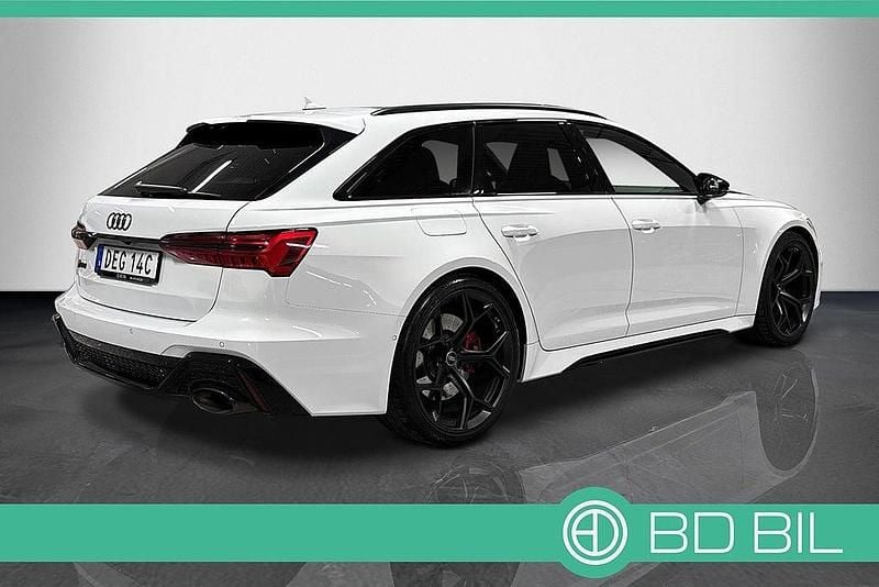 Begagnad Audi RS6 Performance 630 HK (463 kW) 2024 Vit Kombi