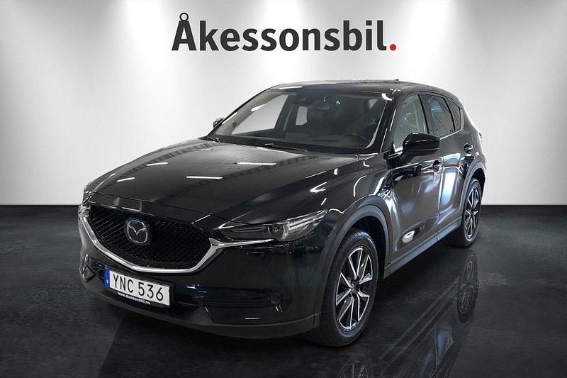 Svart Begagnad 2017 Mazda CX-5 Optimum SUV | 259 000 kr - Bild 1/4