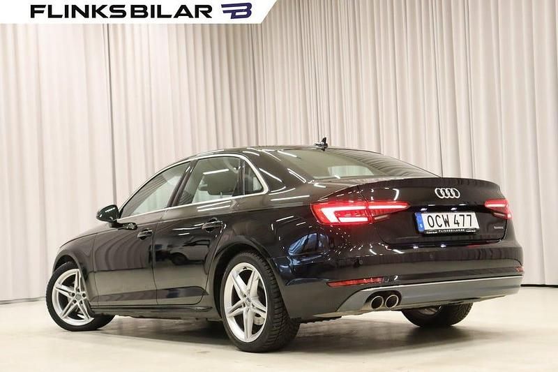 Begagnad Audi A4 190 HK (139 kW) 2016 Svart Sedan