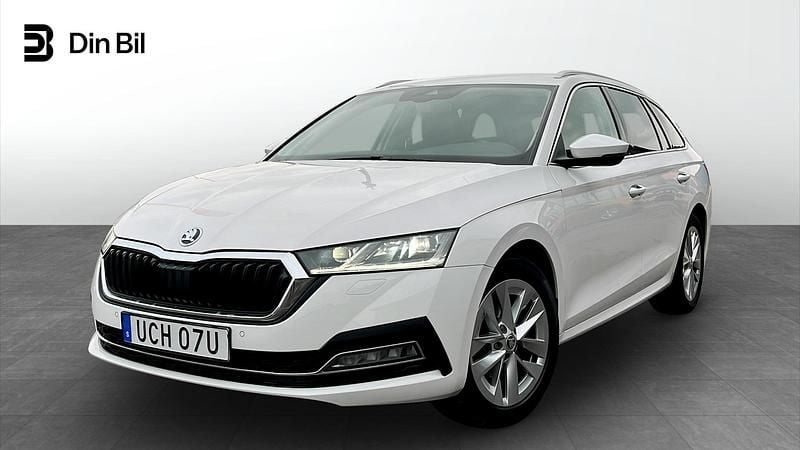 Begagnad Skoda Octavia Style 110 HK (80 kW) 2020 Vit Kombi