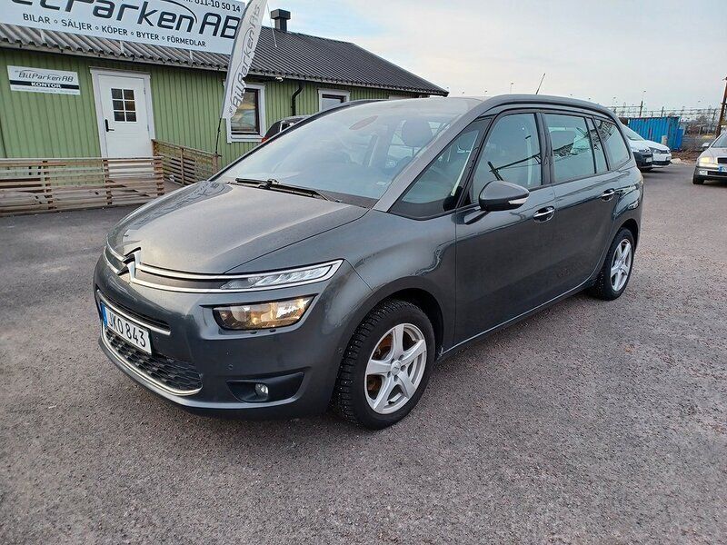 Grå Begagnad 2016 Citroën Grand C4 Picasso Minibuss | 89 900 kr (Marknadspris) - Bild 1/4
