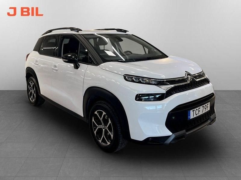 Vit Begagnad 2024 Citroën C3 Aircross Shine SUV | 169 900 kr (Marknadspris) - Bild 1/3
