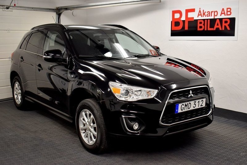 Såld Mitsubishi ASX 1.8 DiD 116hk, begagnad 2014, 8 386