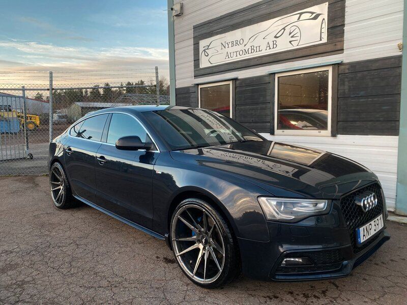 Blå Begagnad 2013 Audi A5 Sportback Halvkombi | 134 900 kr (Marknadspris) - Bild 1/4