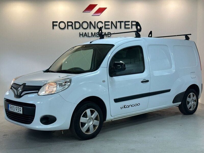 Vit Begagnad 2017 Renault Kangoo Minibuss | 93 900 kr (Marknadspris) - Bild 1/4