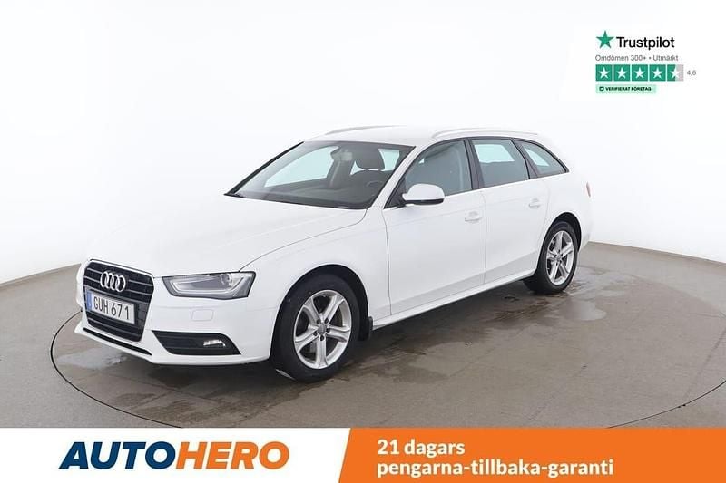 Vit Begagnad 2015 Audi A4 S-Line Kombi | 124 000 kr (Bra pris) - Bild 1/4