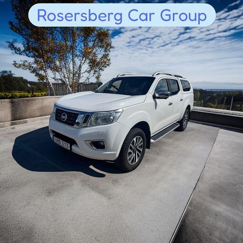 Vit Begagnad 2018 Nissan Navara Tekna Pickup | 249 875 kr (Marknadspris) - Bild 1/4