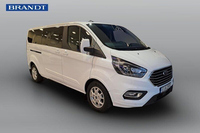 Vit Begagnad 2023 Ford Tourneo Custom Van | 499 900 kr - Bild 1/4