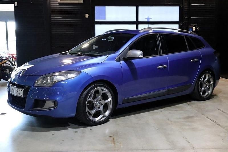 Begagnad Renault Mégane III GT 160 HK (117 kW) 2011 Blå metallic