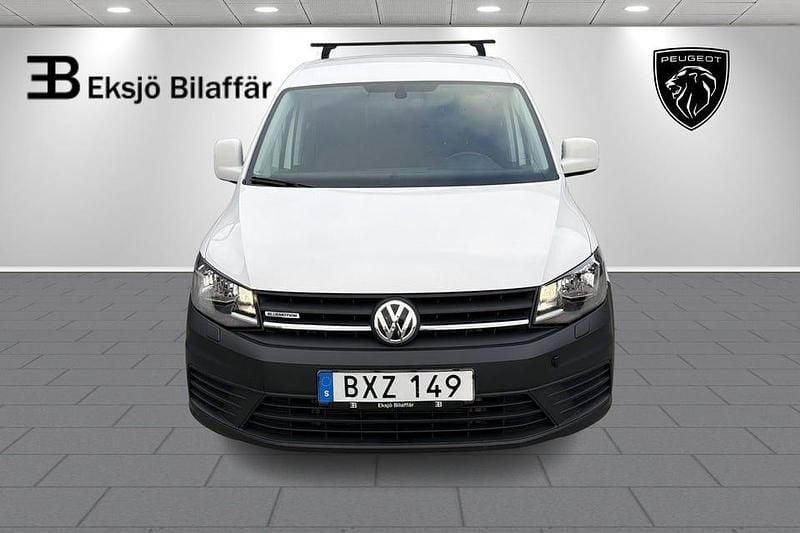 Begagnad VW Caddy 110 HK (80 kW) 2018 Vit Minibuss