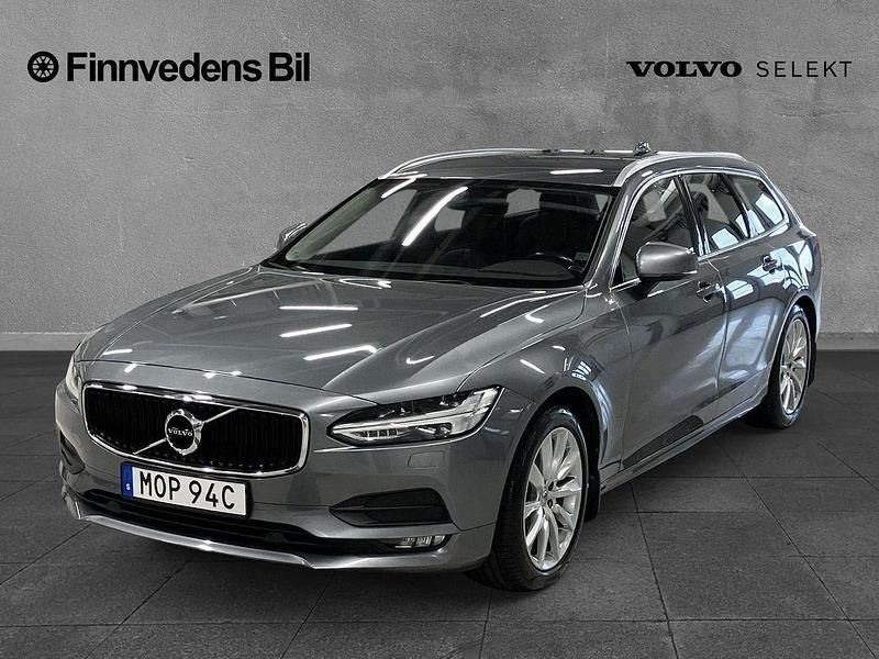 Grå Begagnad 2019 Volvo V90 Momentum Kombi | 314 000 kr (Marknadspris) - Bild 1/4