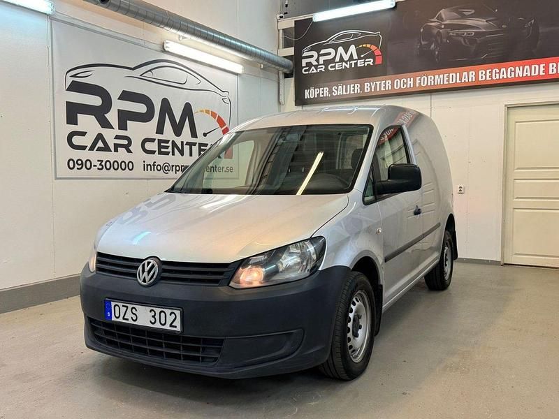 Silver Begagnad 2014 VW Caddy Minibuss | 99 900 kr (Lite dyr) - Bild 1/4