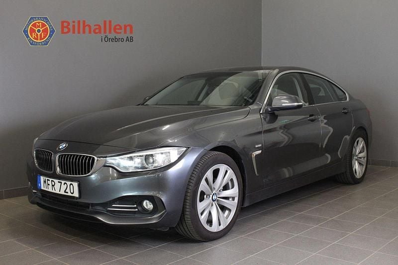 Grå Begagnad 2015 BMW 420 Luxury Line Halvkombi | 174 000 kr (Marknadspris) - Bild 1/4