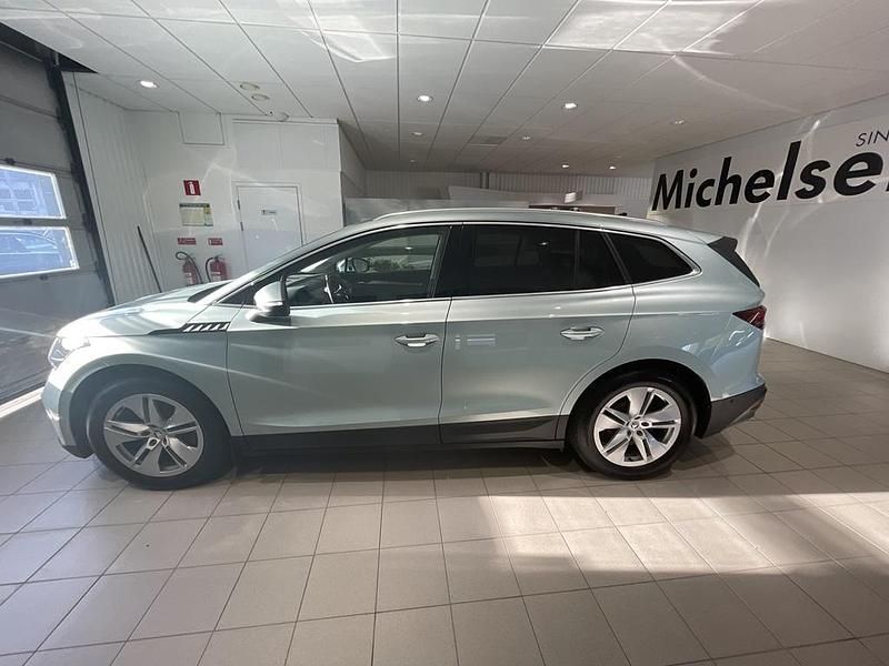Begagnad Skoda Enyaq iV 194 kW (265 HK) 2022 Silver SUV
