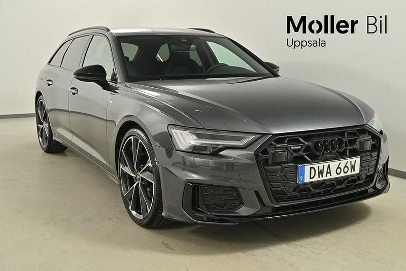 Daytonagrå pärleffekt Begagnad 2025 Audi A6 S-Line Kombi | 629 900 kr - Bild 1/4