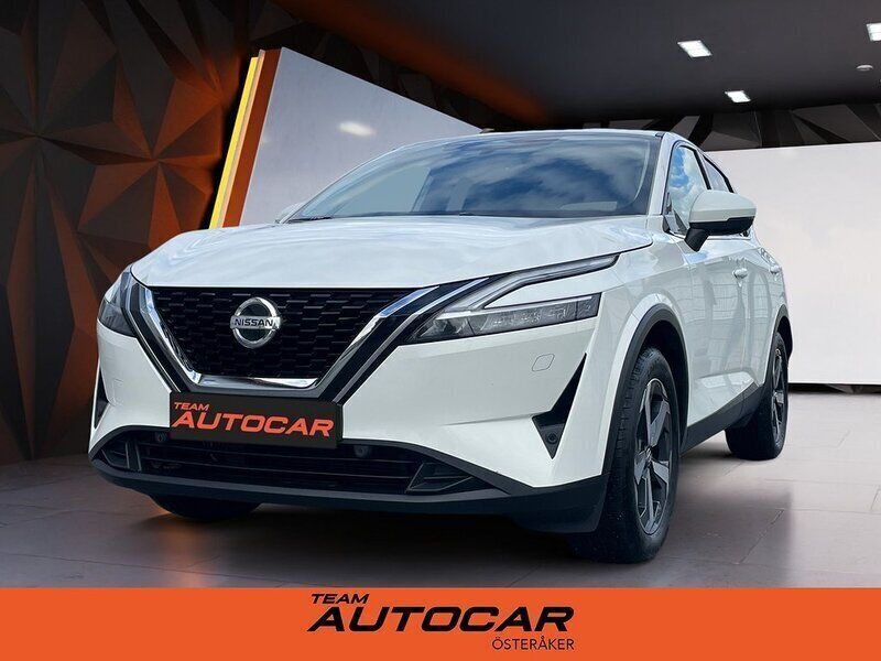 Vit Begagnad 2022 Nissan Qashqai N-Connecta SUV | 269 900 kr (Marknadspris) - Bild 1/4