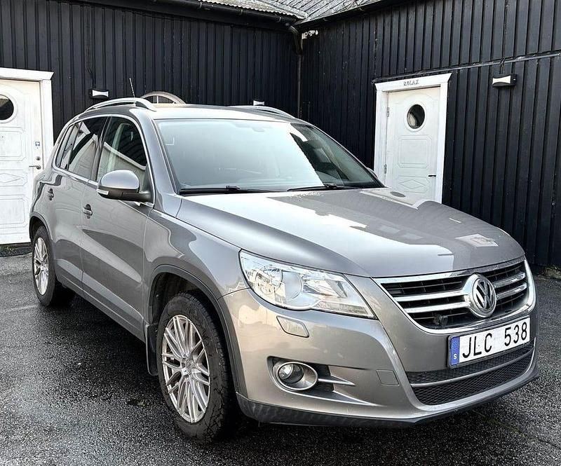 Begagnad VW Tiguan 150 HK (110 kW) 2008 Mörkgrå SUV