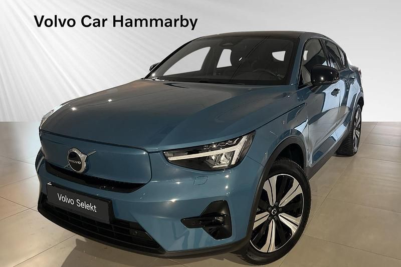 Begagnad Volvo C40 Plus 300 kW (408 HK) 2022 Blå SUV