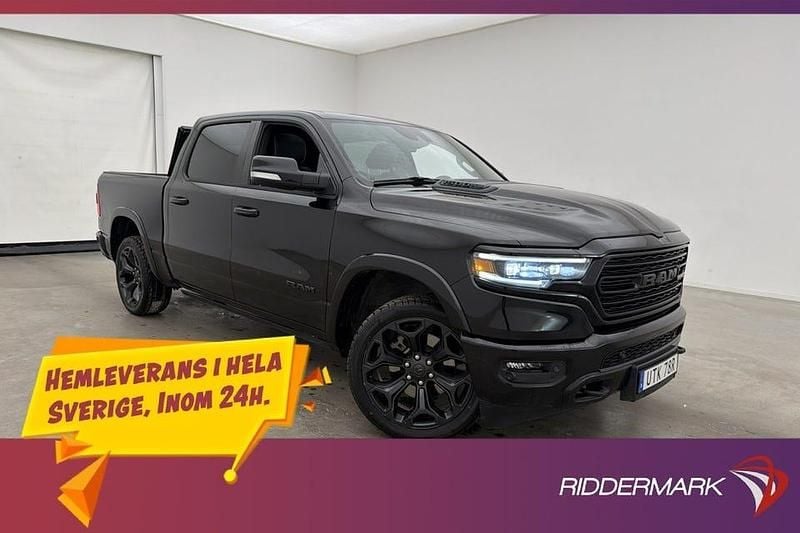 Svart Begagnad 2021 Dodge Ram Limited Pickup | 799 800 kr (Superpris) - Bild 1/3