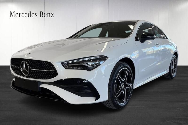 Vit Begagnad 2024 Mercedes CLA250e Advanced Plus Sedan | 507 100 kr - Bild 1/4