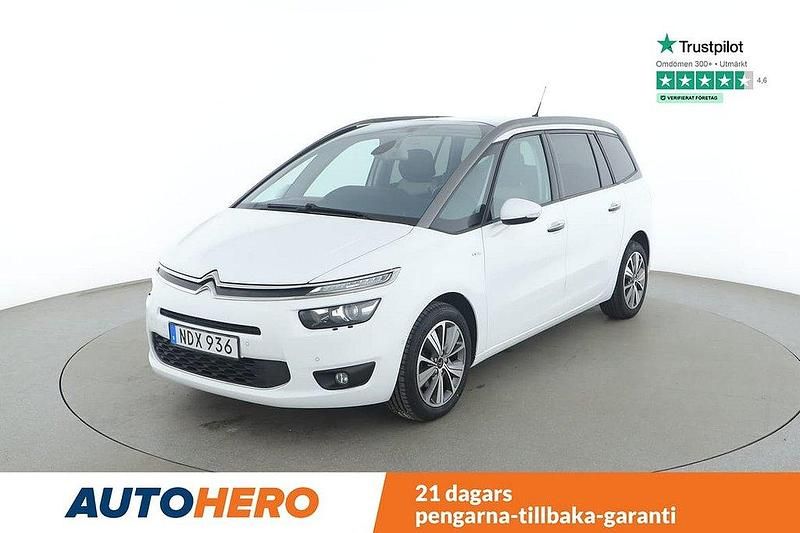Vit Begagnad 2016 Citroën Grand C4 Picasso Minibuss | 134 000 kr (Marknadspris) - Bild 1/4