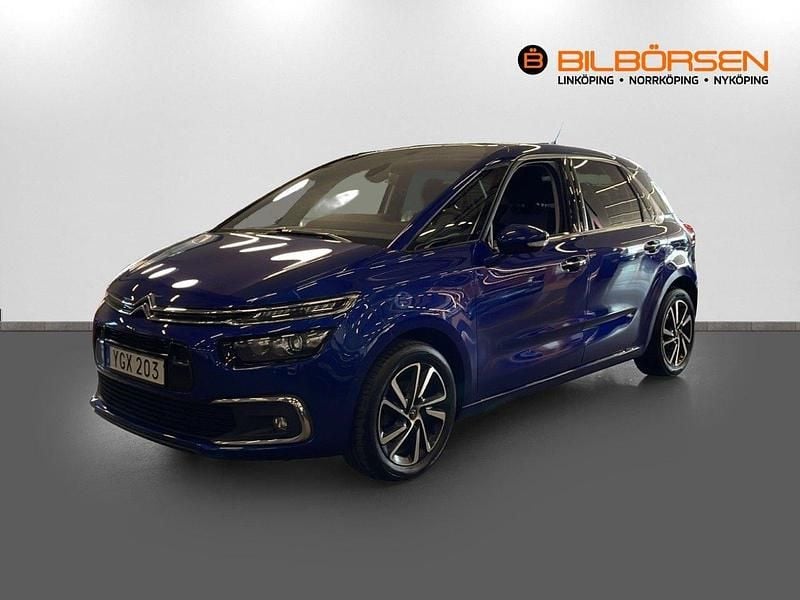 Blå Begagnad 2016 Citroën C4 Picasso Minibuss | 139 900 kr (Lite dyr) - Bild 1/4