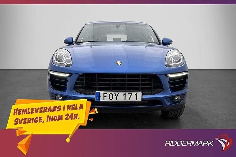 Begagnad Porsche Macan S 2015 Blå SUV