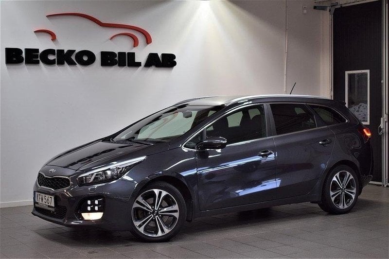 Såld Kia cee'd GT 1.6 CRDi DCT/ Li., begagnad 2016, 9 210