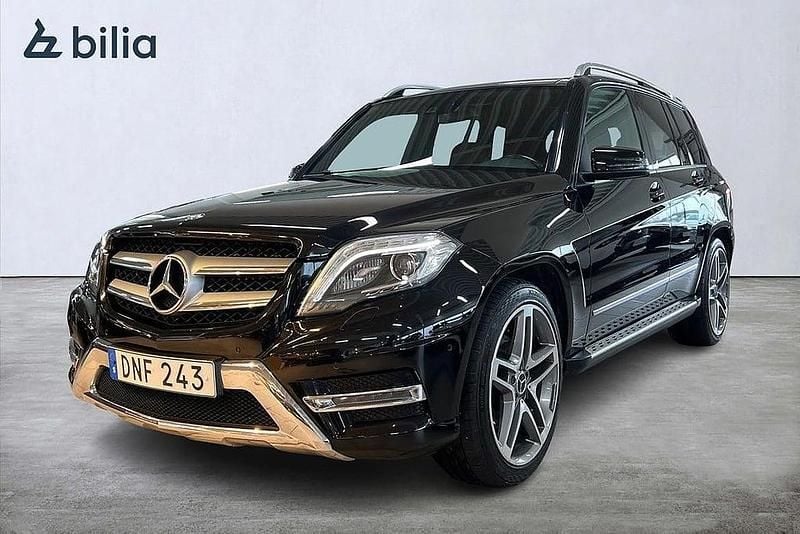 Svart Begagnad 2014 Mercedes GLK220 SUV | 239 000 kr (Dyr) - Bild 1/4