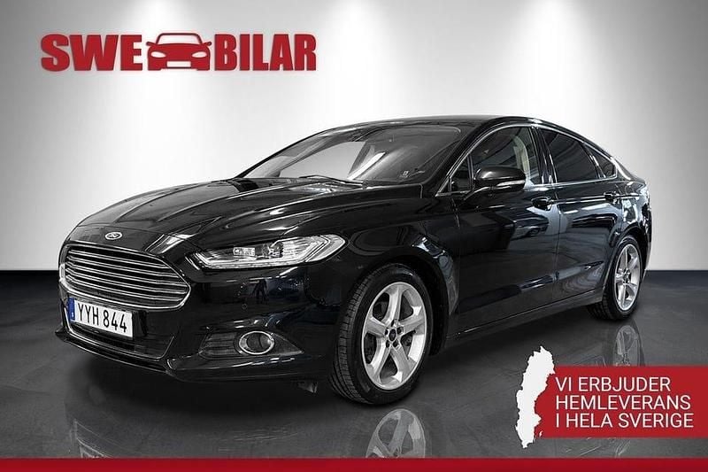 Begagnad Ford Mondeo Business Edition 160 HK (117 kW) 2017 Svart Halvkombi