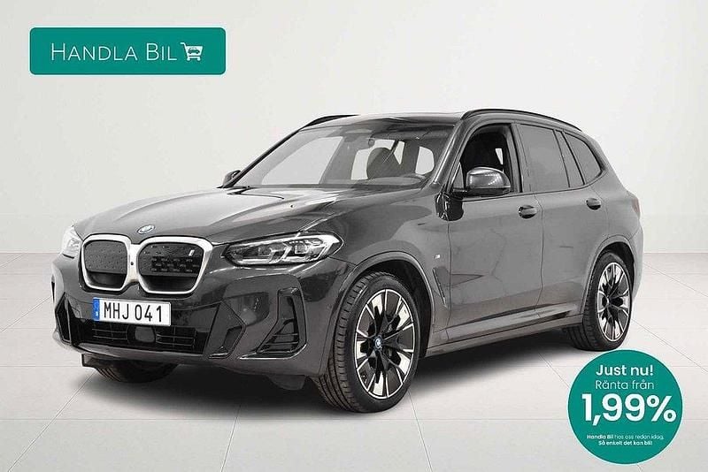 Grå Begagnad 2023 BMW iX3 M Sport SUV | 509 900 kr (Bra pris) - Bild 1/3