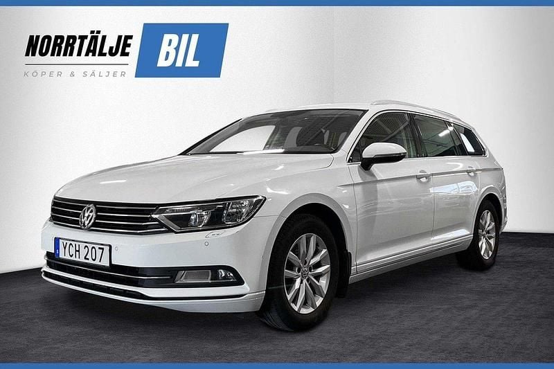 Vit Begagnad 2016 VW Passat Kombi | 144 900 kr (Bra pris) - Bild 1/3