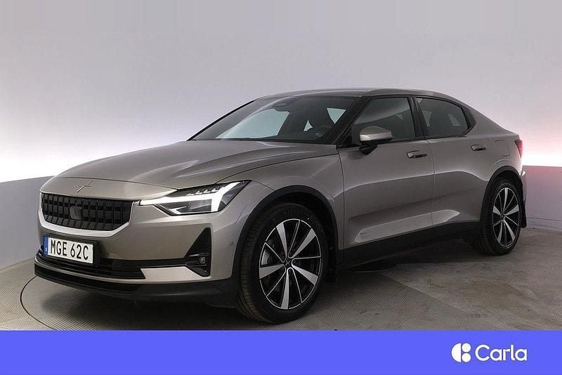 Grå Begagnad 2022 Polestar 2 Pilot-lite Sedan | 388 900 kr (Lite dyr) - Bild 1/4