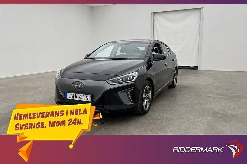 Svart Begagnad 2018 Hyundai Ioniq Premium Sedan | 148 900 kr (Marknadspris) - Bild 1/3