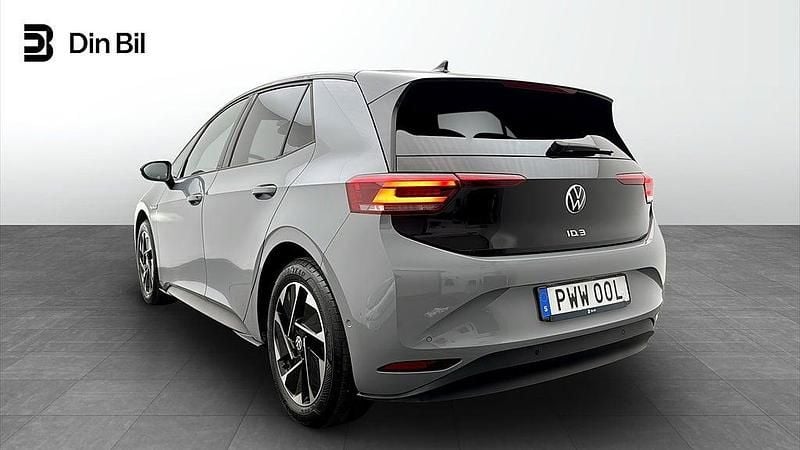 Begagnad VW ID.3 Pro Performance 150 kW (204 HK) 2023 Grå Halvkombi
