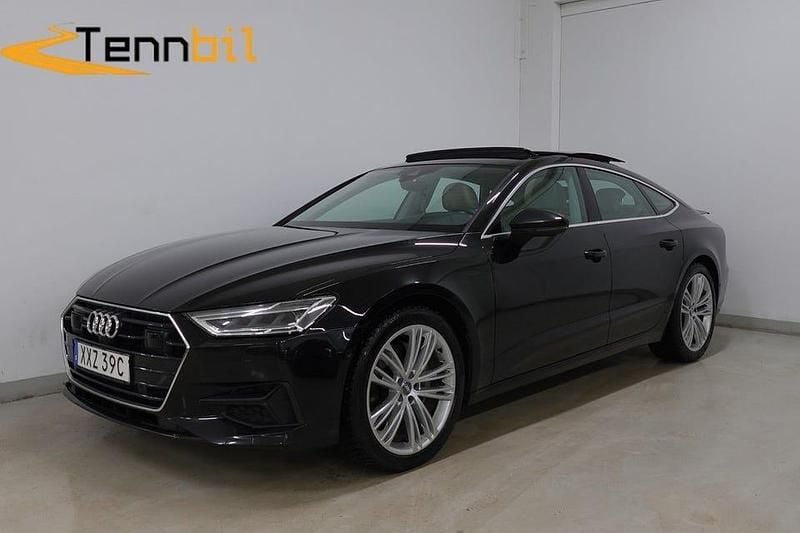 Begagnad Audi A7 Sportback 231 HK (169 kW) 2020 Svart Halvkombi