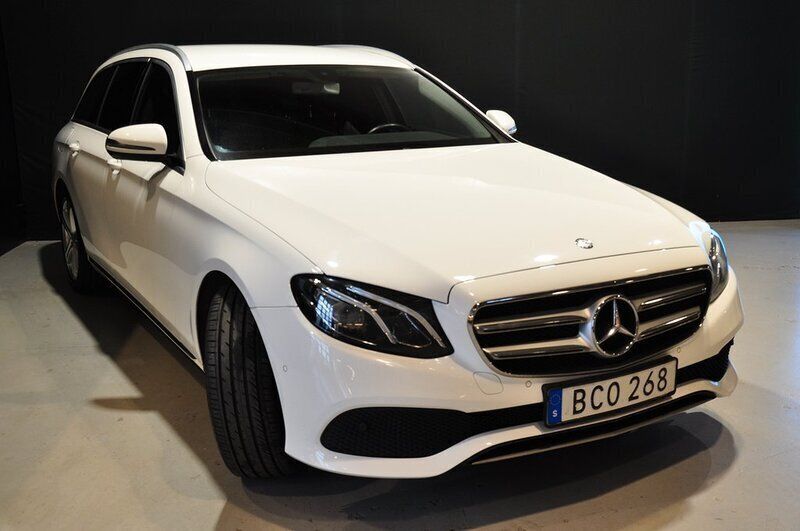 Begagnad Mercedes E220 Avantgarde 195 HK (143 kW) 2017 Vit Kombi