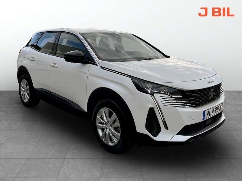 Vit Begagnad 2022 Peugeot 3008 Active SUV | 224 900 kr (Marknadspris) - Bild 1/4