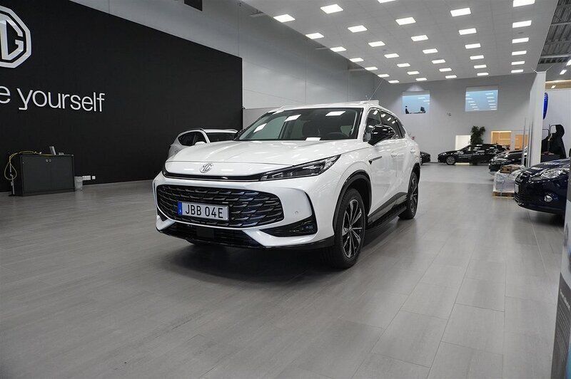 Vit Ny 2024 MG HS Luxury SUV | 439 990 kr (Marknadspris) - Bild 1/4