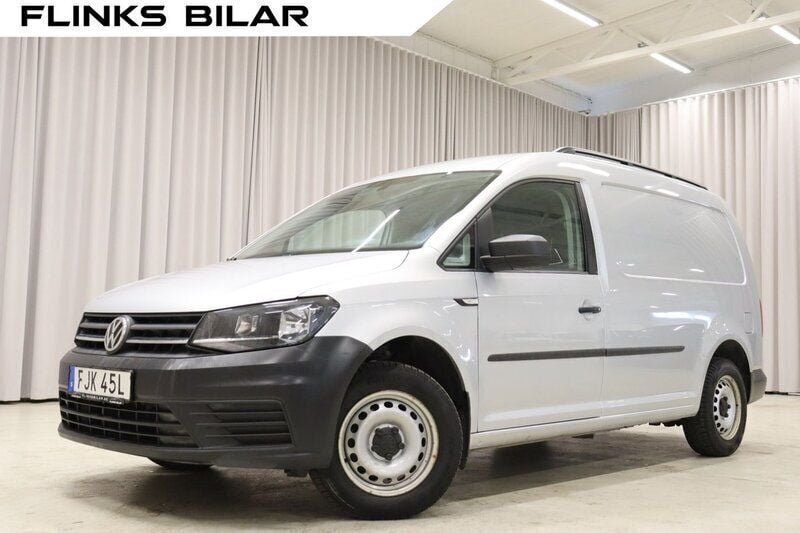 Silver Begagnad 2020 VW Caddy Maxi Minibuss | 169 900 kr (Bra pris) - Bild 1/4