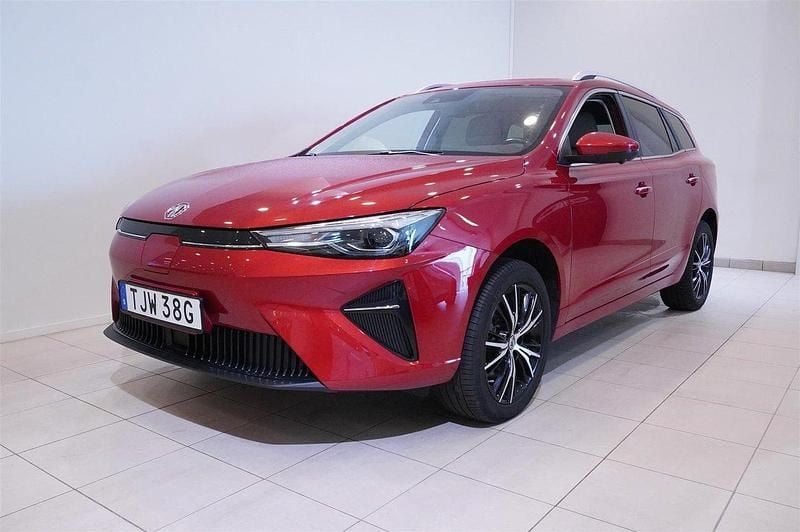 Röd Begagnad 2022 MG MG5 EV Luxury Kombi | 219 900 kr (Marknadspris) - Bild 1/4