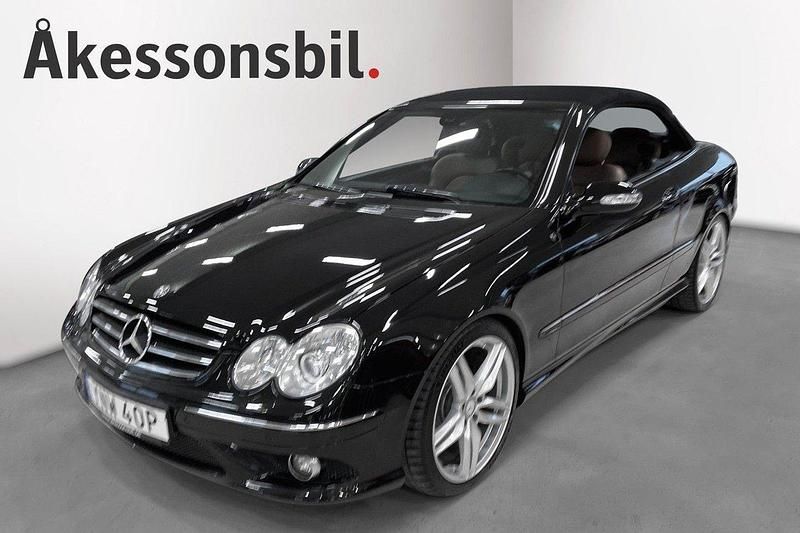 Svart Begagnad 2006 Mercedes CLK280 Cab | 119 000 kr - Bild 1/4